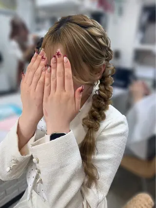 ヘアアレンジ へアセット/心斎橋 支持率No.1✨🌈のヘアスタイル