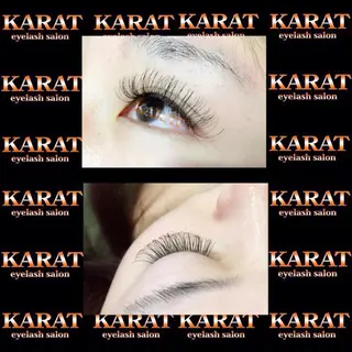 マツエク・マツパ ★KAEDE★伊勢崎 【KARAT】のマツエク・マツパデザイン
