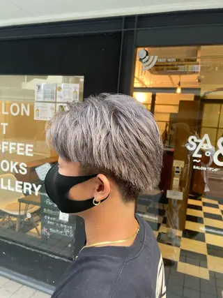 カラー メンズ 川上拓真 ✂︎学芸大学のヘアスタイル