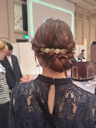 ロング ヘアアレンジ ヘアセット/メンズ パーマChihoのヘアスタイル