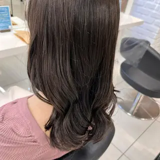 セミロング 【メンズ縮毛矯正/ Ryoka】のヘアスタイル