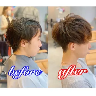 メンズ 🦋韓国系指名No1 店長/圓山 祐也🦋のヘアスタイル