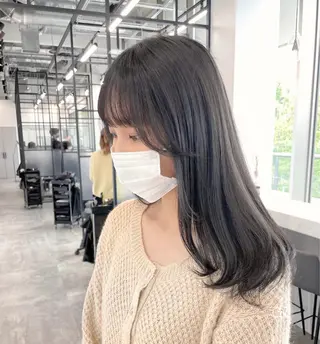 ロング カラー 柔らか透け感カラー 🌿ムロヤリョウスケのヘアスタイル