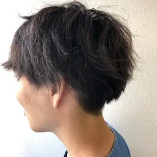 カラー メンズ 菅沢 奈生のヘアスタイル