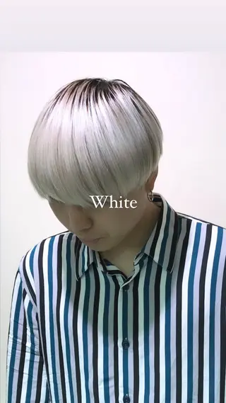 ショート カラー メンズ 💎✨️NoVal by siestaのヘアスタイル