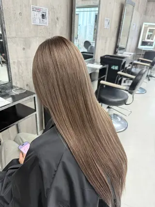 ロング カラー メンズ ☁️かずき☁️青.紫 推し活カラー💫のヘアスタイル
