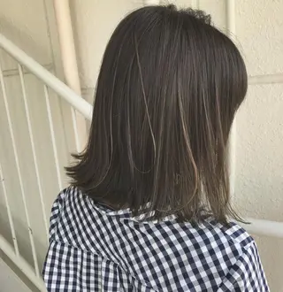 ショート カラー メンズハイトーン メンズバレイヤージュのヘアスタイル