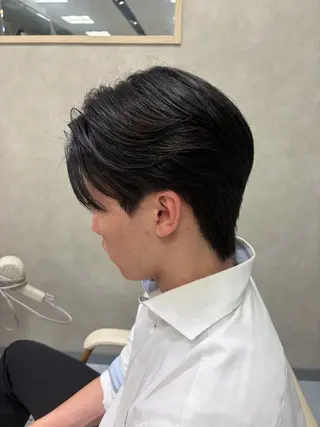 パーマ メンズ ダウンパーマ特化💎 ボブ・レイヤーりなのヘアスタイル