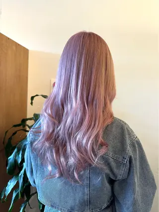 ロング カラー ✨ブリーチカラー /菜月‪‪✨のヘアスタイル