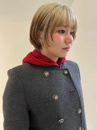 ショート カラー rimi/ショート /透明感カラーのヘアスタイル