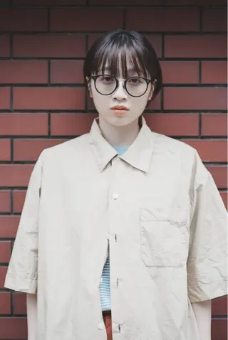 ショート カラー ボブパーマコテ巻き風 パーマNo1深江秀平のヘアスタイル