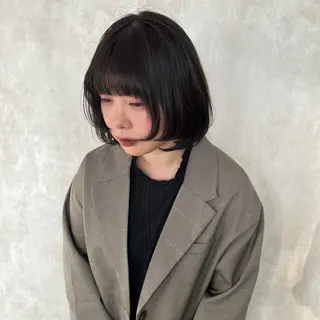 ショート カラー 韓国風ヘア さらのヘアスタイル