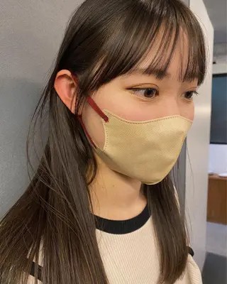 ミディアム 砂原 ひよりのヘアスタイル