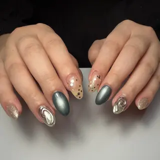 ネイル Nail mood デザイン持ち込みokのネイルデザイン