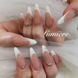 ネイル Lumière｜ ロング｜ワンホンのネイルデザイン
