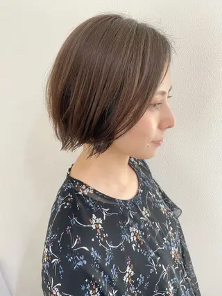 ミディアム 山本 芳喜のヘアスタイル