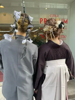 ヘアアレンジ トルクアータ伏見 MIKUのヘアスタイル