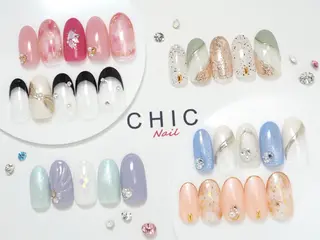 ネイル CHICnail🪽 /目黒/パラジェルのネイルデザイン