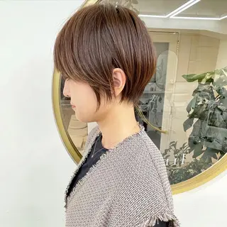 ショート カラー ショート・ボブ ・ウルフ✂︎IMAIのヘアスタイル