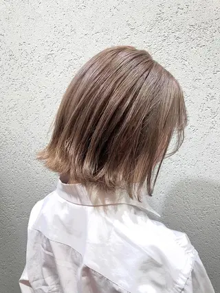 カラー 酸性ストレート/ブリ ーチなし/中村 匠のヘアスタイル