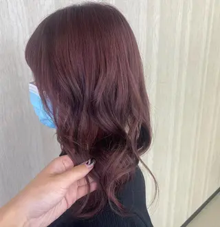 ロング カラー UNDER vr 【アンダーバー】のヘアスタイル