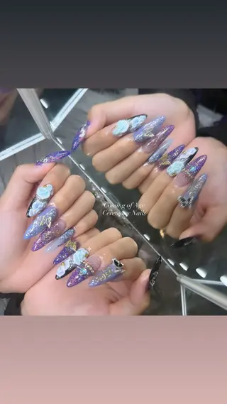 ネイル 加納 莉音のネイルデザイン