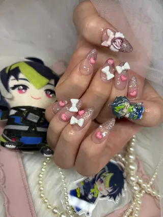 ネイル toyvenail 🖤enaのネイルデザイン