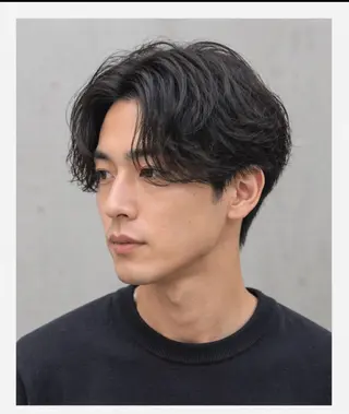 メンズ 上原成統/艶カラー/ 白髪ぼかし/表参道のヘアスタイル