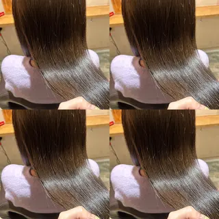 ロング カラー レイヤーカット/ 縮毛矯正🇰🇷早坂のヘアスタイル