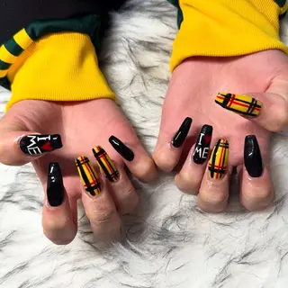 ロング mao .のネイルデザイン