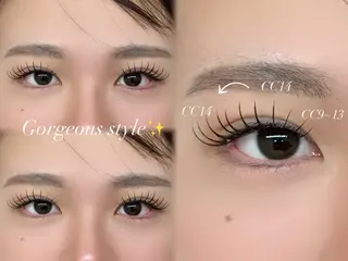 マツエク・マツパ charm KAEDE🦋のマツエク・マツパデザイン