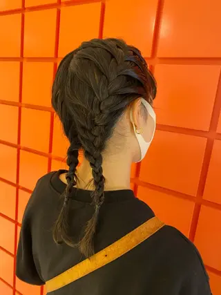 ヘアアレンジ 井上 日菜乃のヘアスタイル