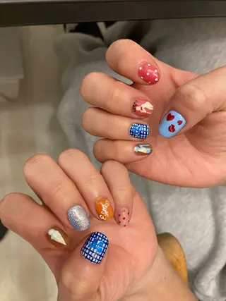 ネイル 爪の絵描き屋 ミテネイルのネイルデザイン