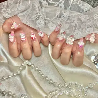 セミロング mionail 八木のネイルデザイン
