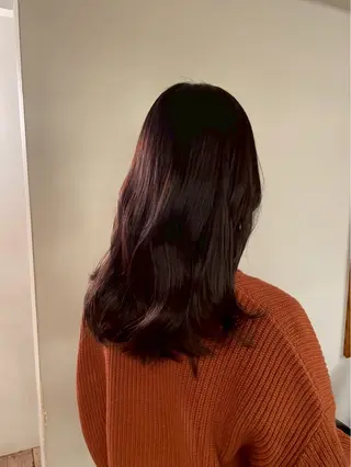 カラー 透明感/暖色カラー ミウのヘアスタイル