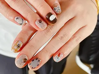 ネイル Hana Bloom Nail 練習モデルのネイルデザイン