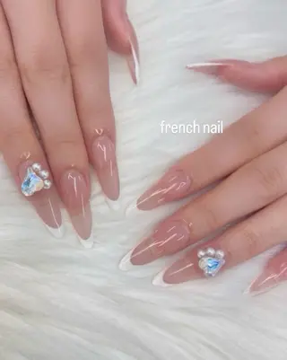 ネイル mitsuki💎 ﾜﾝﾎﾝ/韓国ﾈｲﾙのネイルデザイン