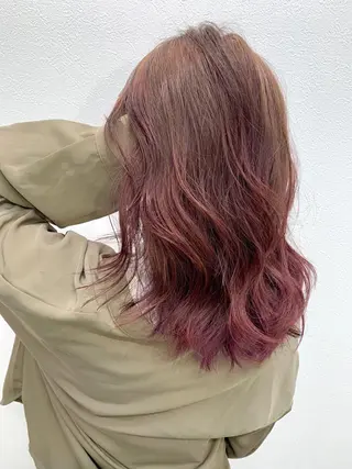 カラー 酸性ストレート/ブリ ーチなし/中村 匠のヘアスタイル