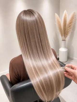 ロング 髪質改善cn nakaoのヘアスタイル