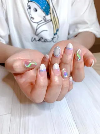 ネイル 種爪 たねつめのネイルデザイン
