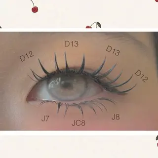 マツエク・マツパ プロ施術★完全 個室VeroＭaiのマツエク・マツパデザイン