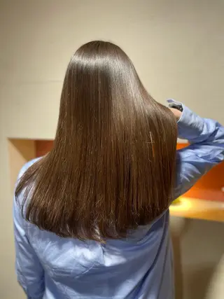 ロング 坂野 結子のヘアスタイル