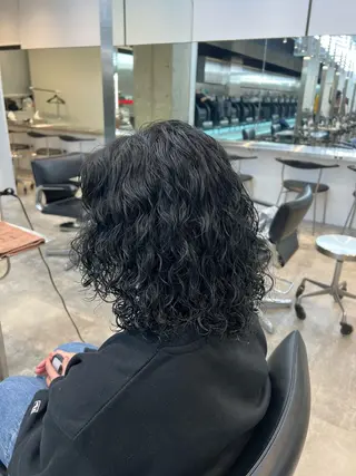 パーマ メンズ fifth PARK所属・fifth PARK HIN★T★のヘアスタイル