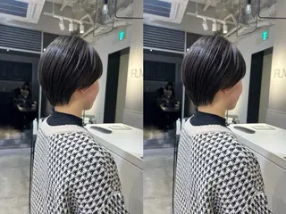 ショート FILMS熊取谷 花のヘアスタイル