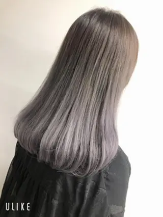 セミロング カラー 【公式】amble luxe池袋東口🩷のヘアスタイル