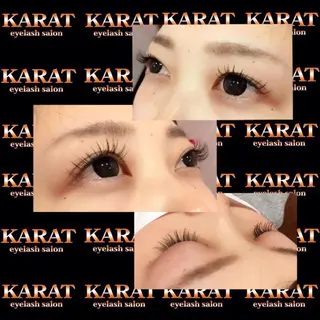 マツエク・マツパ ★KAEDE★伊勢崎 【KARAT】のマツエク・マツパデザイン