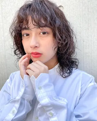 ショート カラー パーマ 銀座No.1髪質改善 縮毛矯正/本木のヘアスタイル