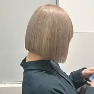 セミロング カラー ✨髪質改善艶カラー✨ リュウトのヘアスタイル