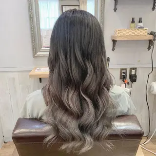 ロング カラー ヘアアレンジ 代表🎀 ふわモテ愛 され髪🩷yumiのヘアスタイル