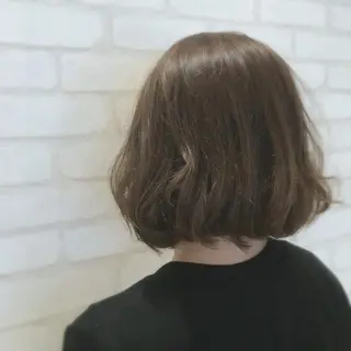 ミディアム カラー 【髪質改善】 夏目結以のヘアスタイル